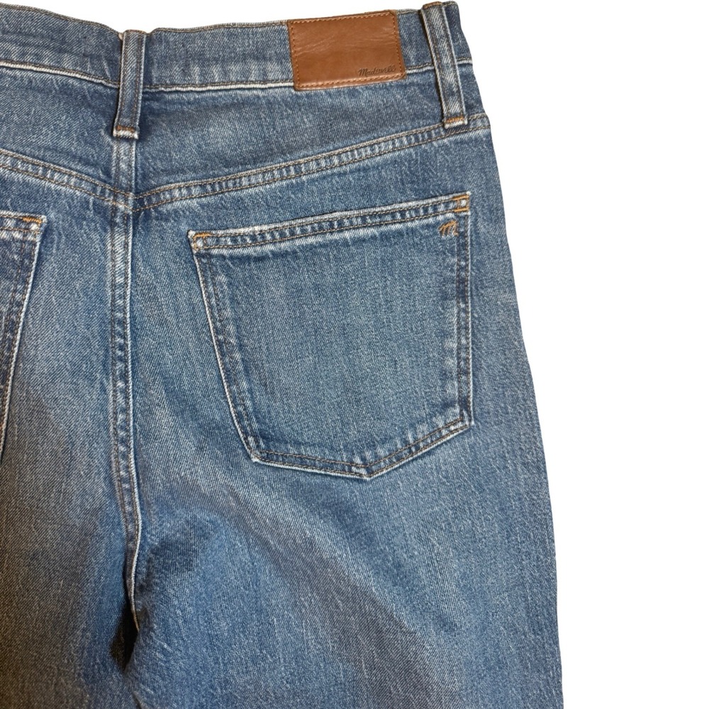 Madewell Womens High-Rise Slim Boyjean Blue Denim Stretch Jeans Size 29 - Picture 7 of 11